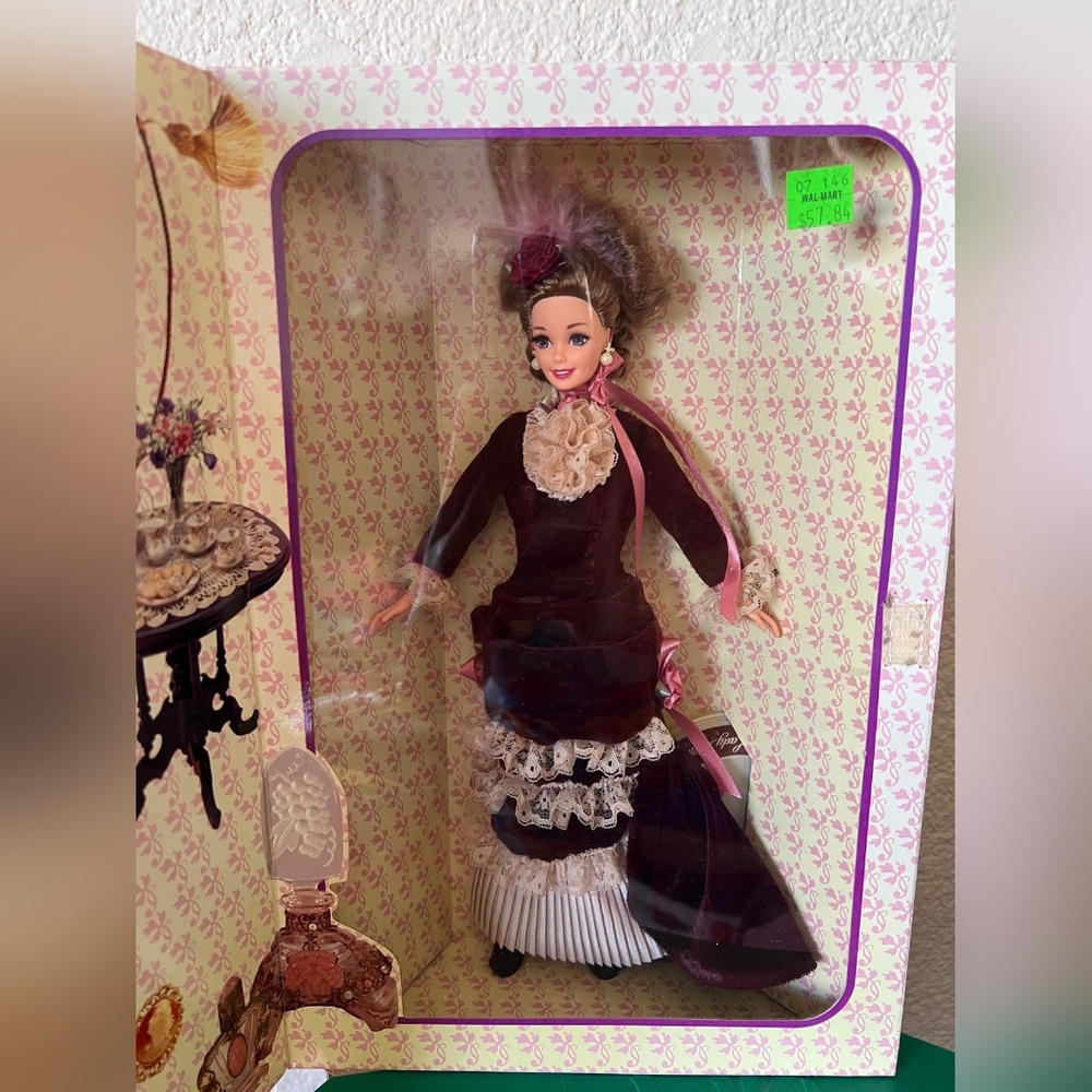 Mattel 1995 The Great Eras Collection Barbie Victorian Lady Doll New In Box